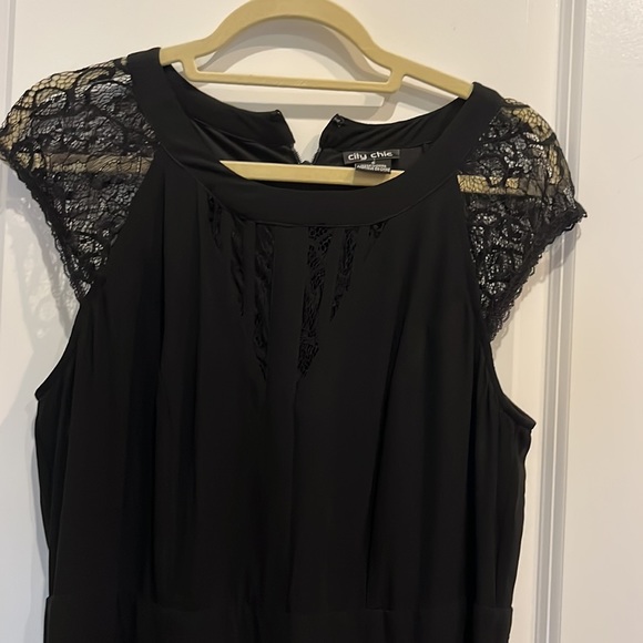 CITY CHIC black dress size small - Picture 2 of 5